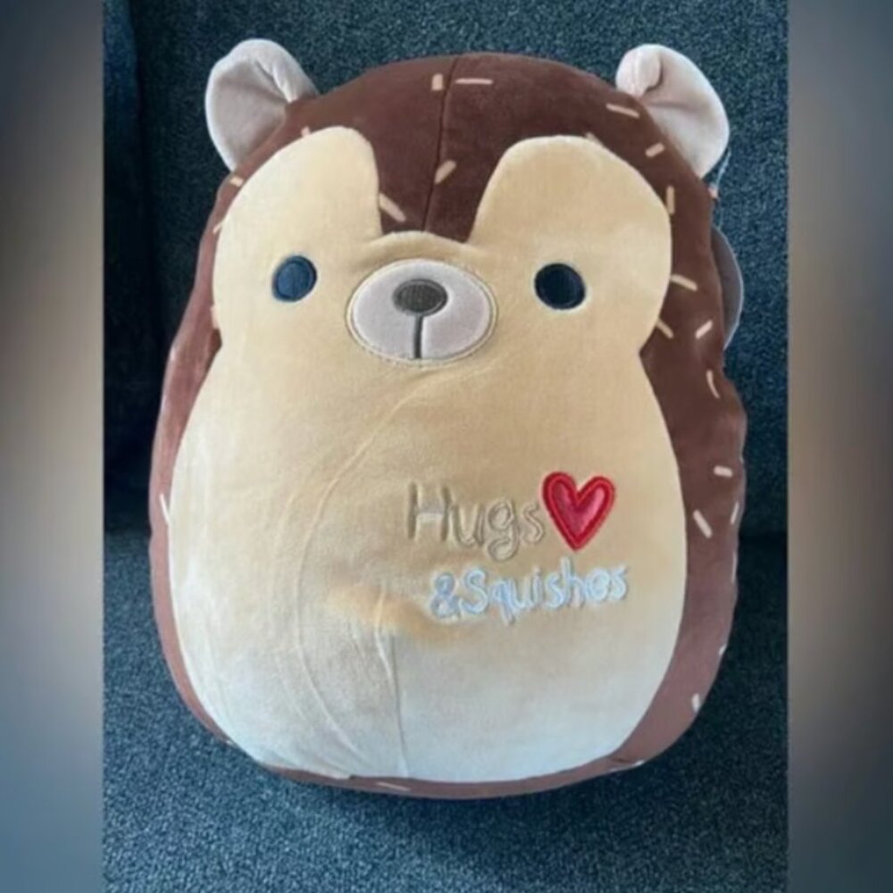 NWT Hans the Hedgehog Squishmallow Valentine 11"